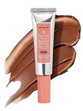 Naturium Dew-Glow Tinted Moisturizer SPF 50 Sunscreen Broad Spectrum 1.7 oz DEEP
